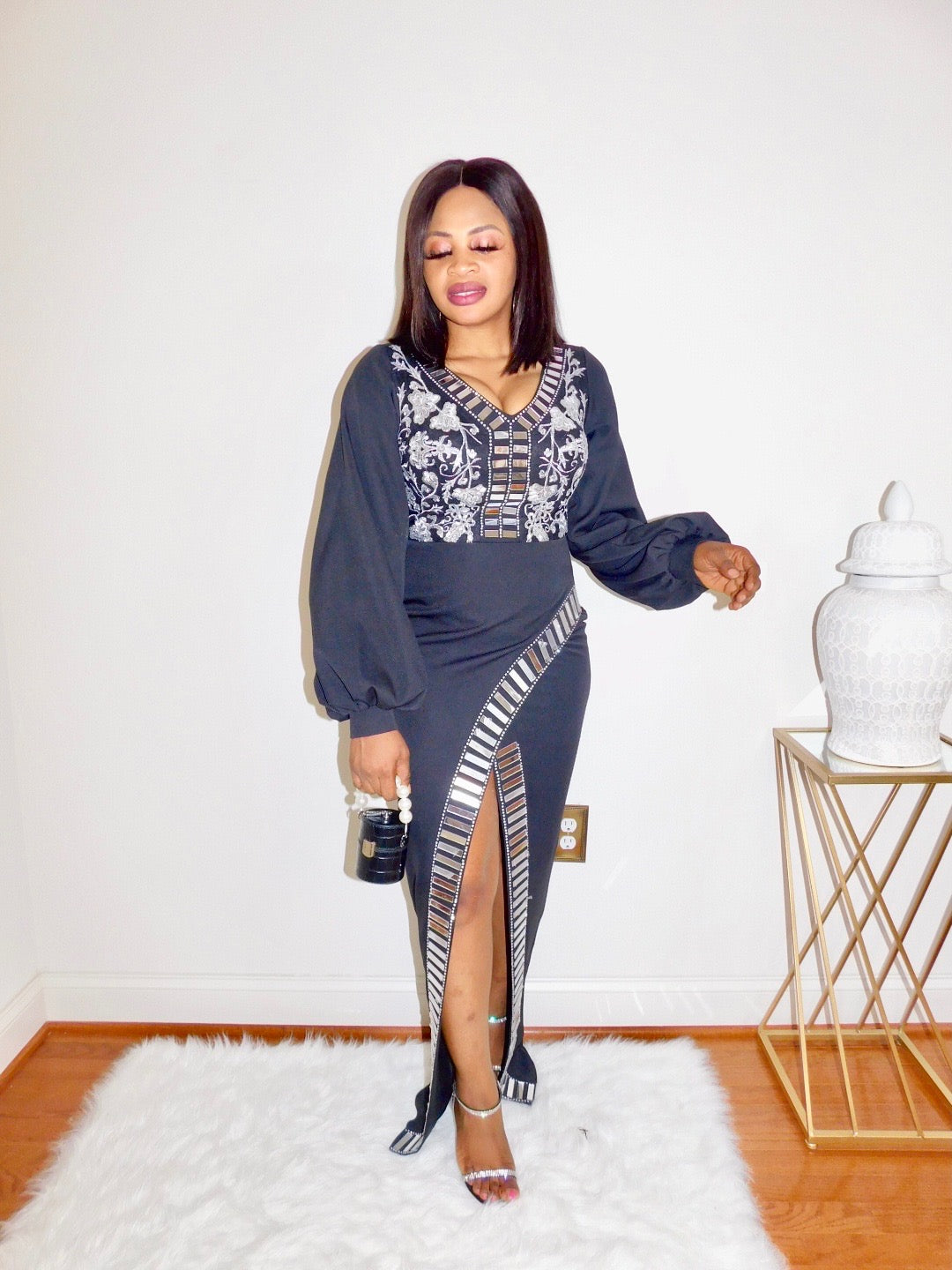 City Bells Slit Dress