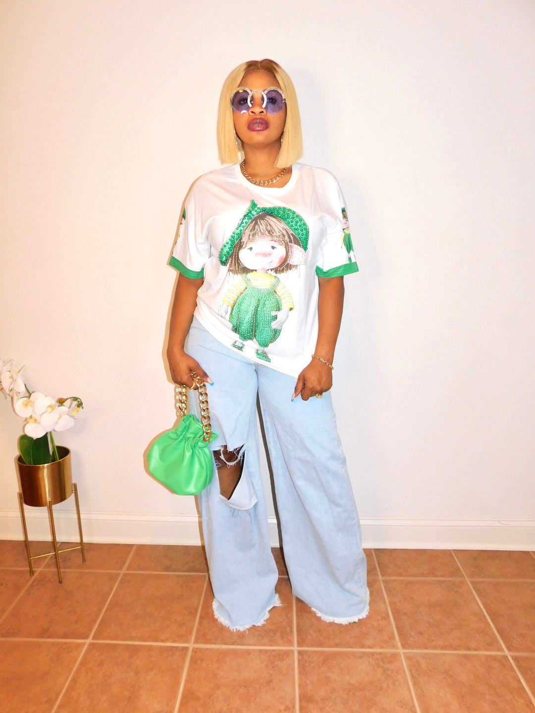 Outshine Everyone Oversize Shirt