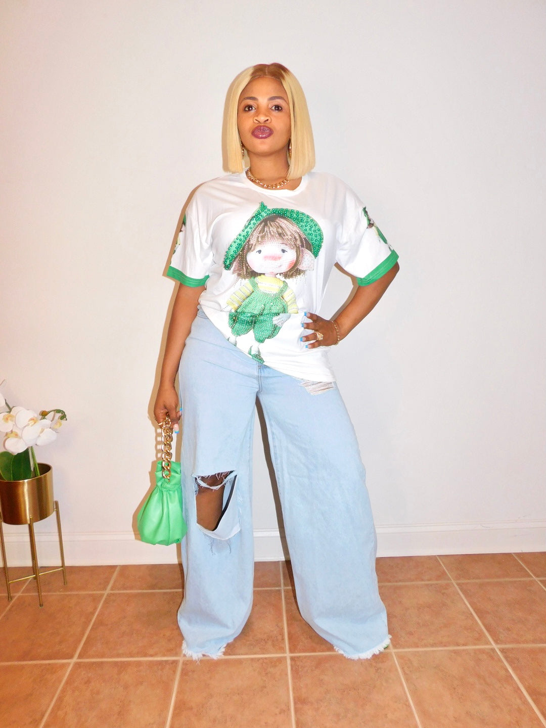 Outshine Everyone Oversize Shirt