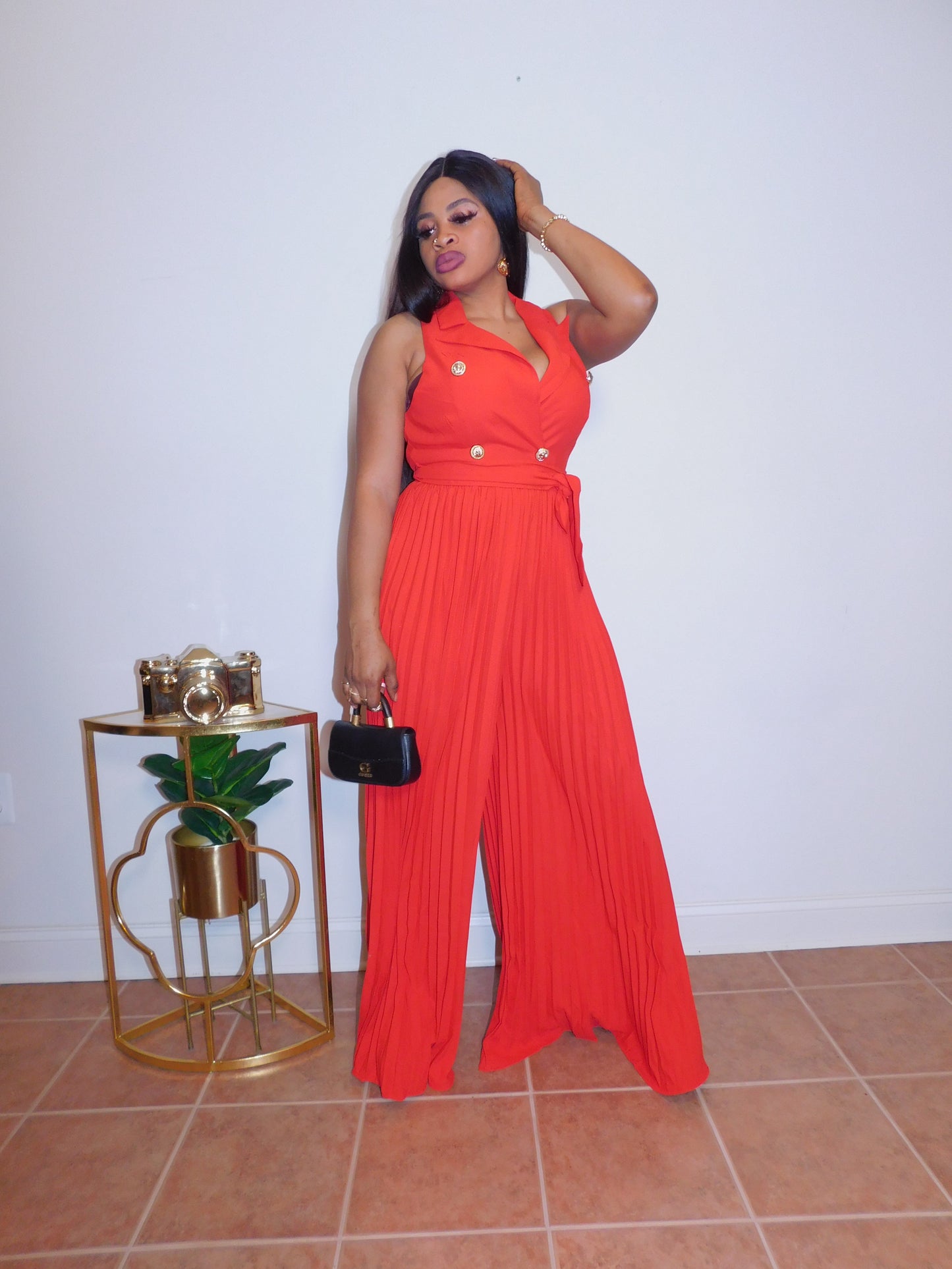 The Extraordinary Classy Jumpsuit Red