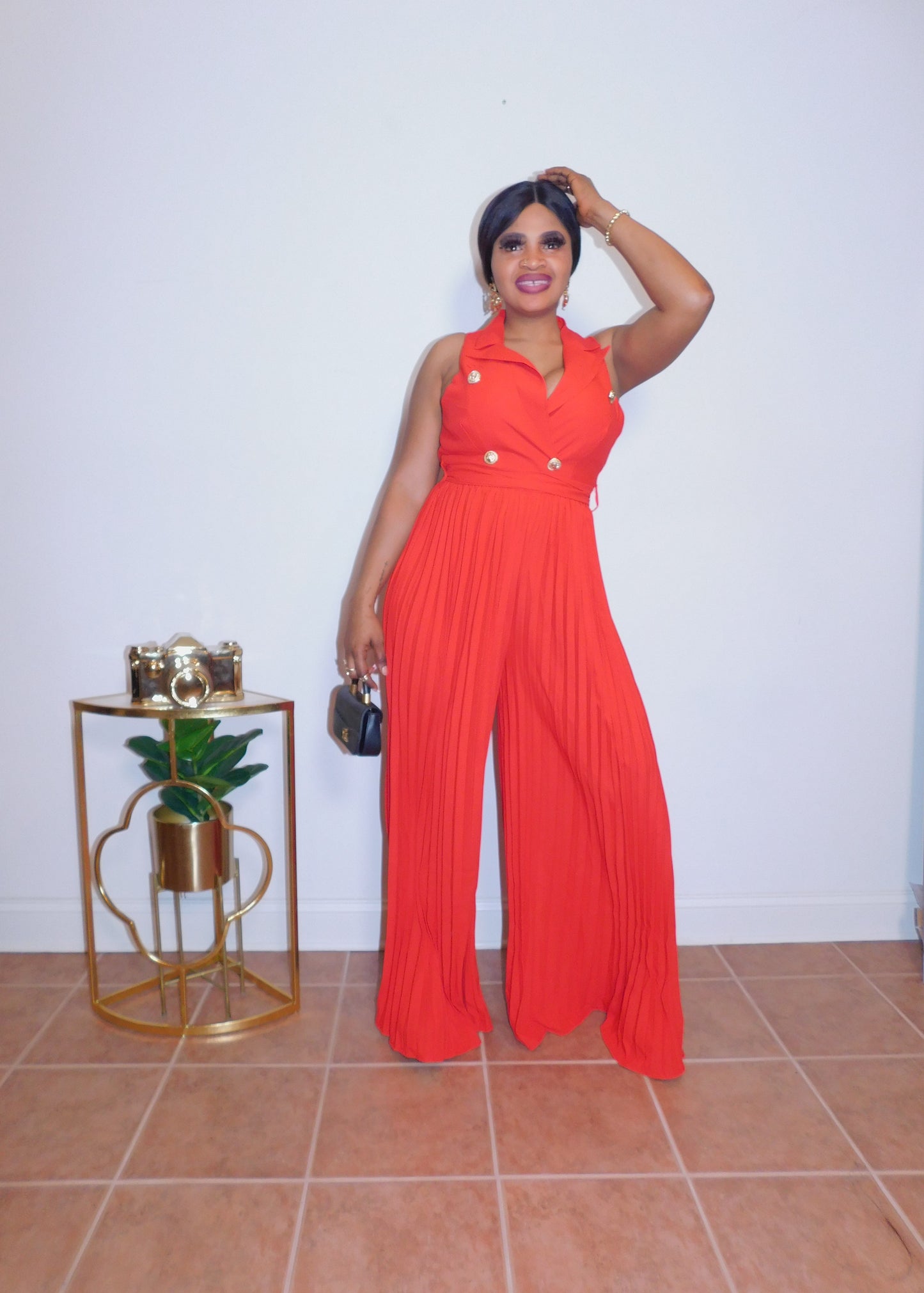 The Extraordinary Classy Jumpsuit Red