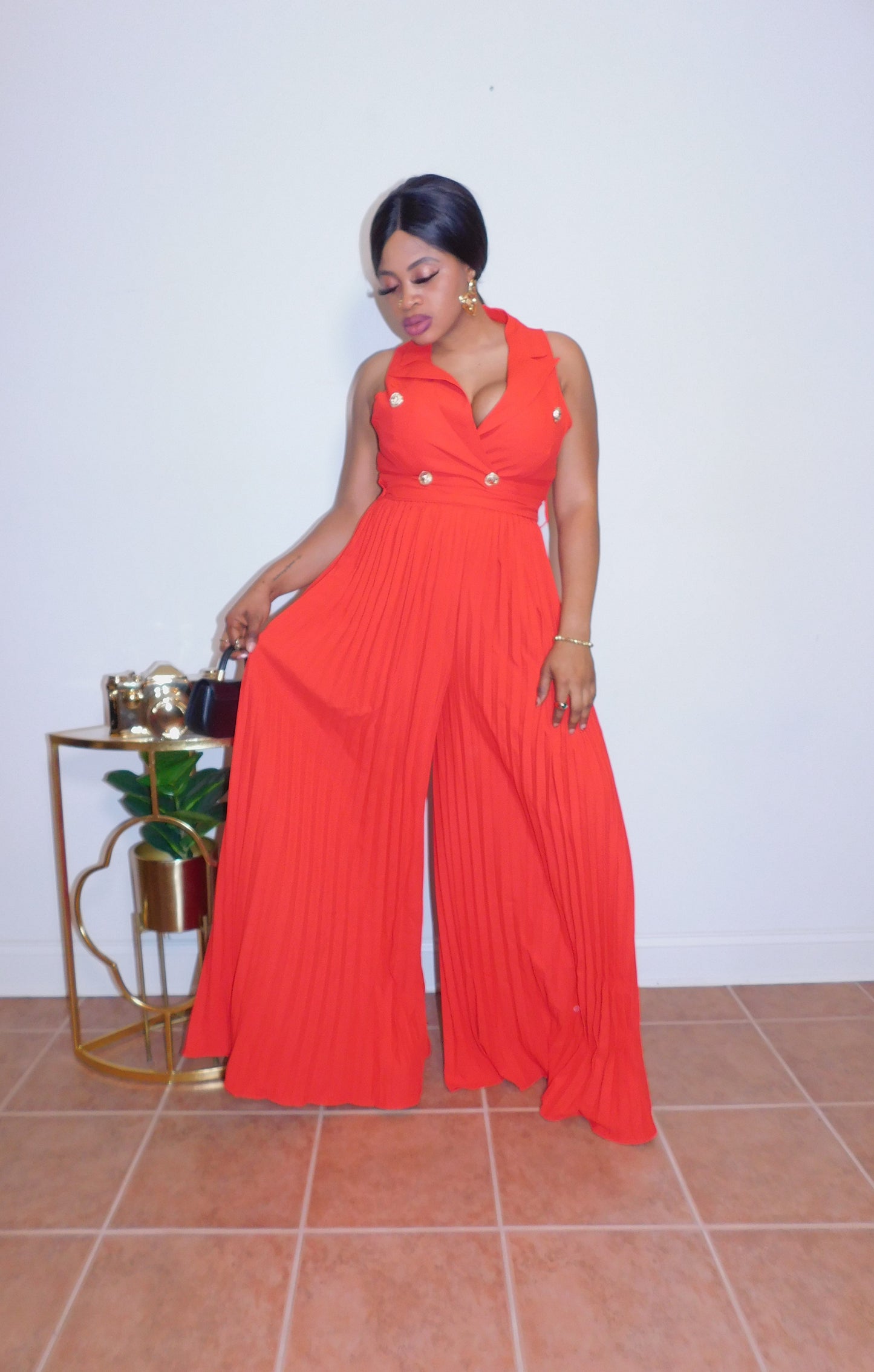 The Extraordinary Classy Jumpsuit Red